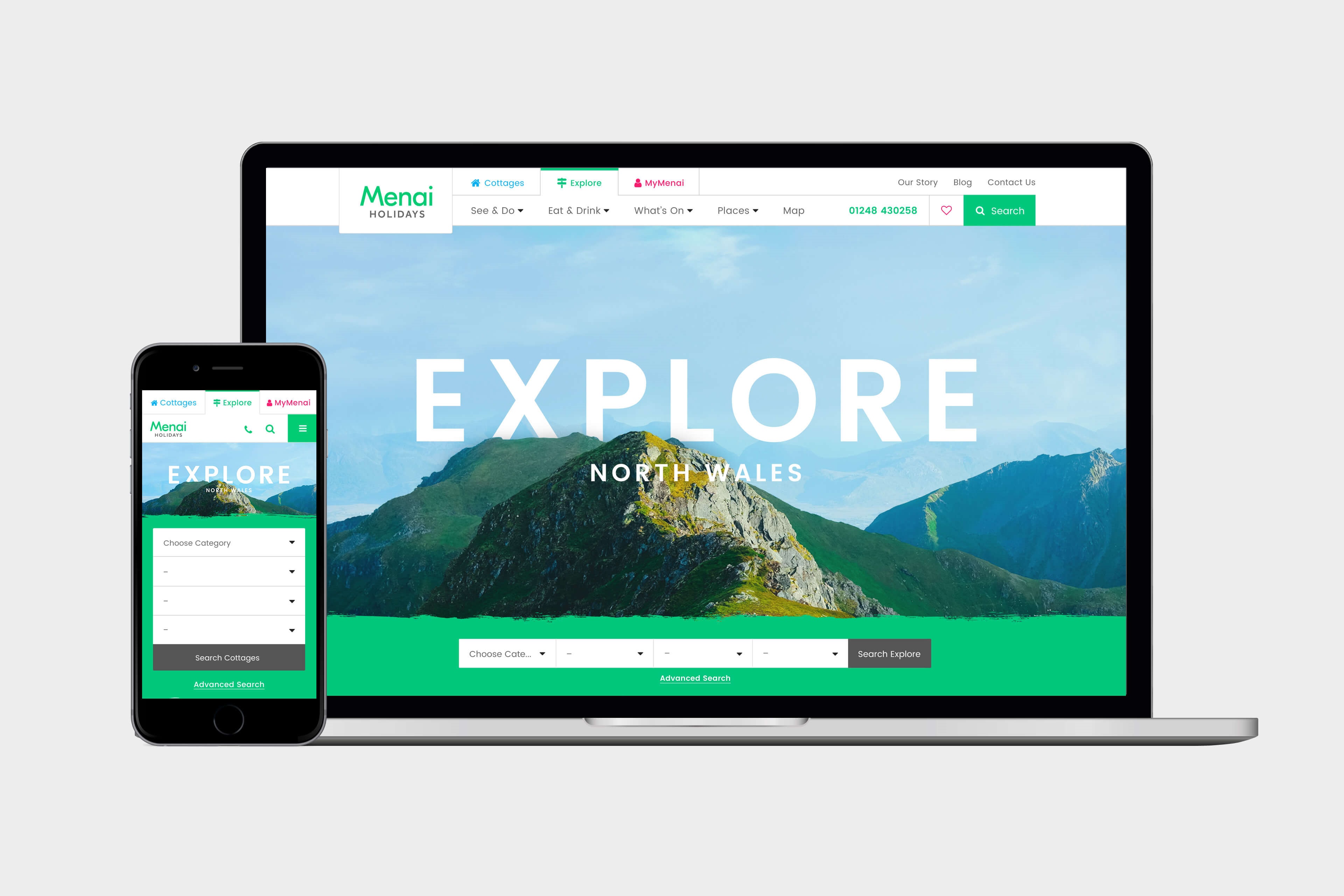 Menai Explore - Responsive Web Design Menai Explore Responsive Web Design